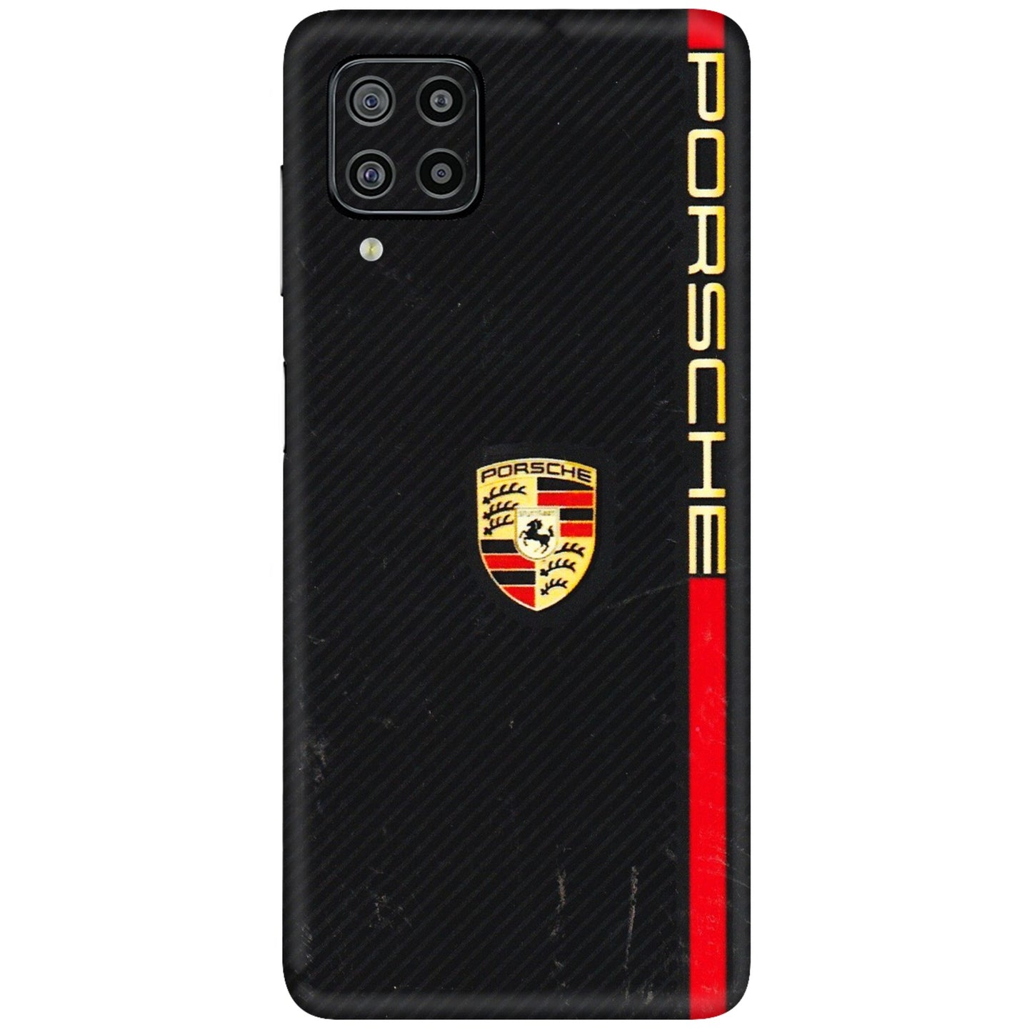 Samsung M/F/Note/Flip and C Phone Skins (All Models) - Premium Porsche - 3D Embossed Finish (L-225) Samsung Galaxy F22