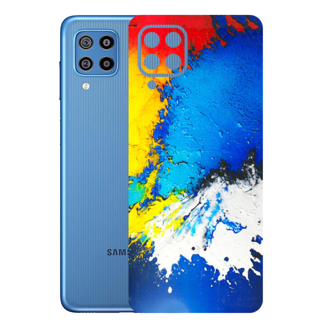 Samsung M/F/Note/Flip and C Phone Skins (All Models) - Acrylic Paint Spill - 3D Embossed Finish (L-229) Samsung Galaxy F22