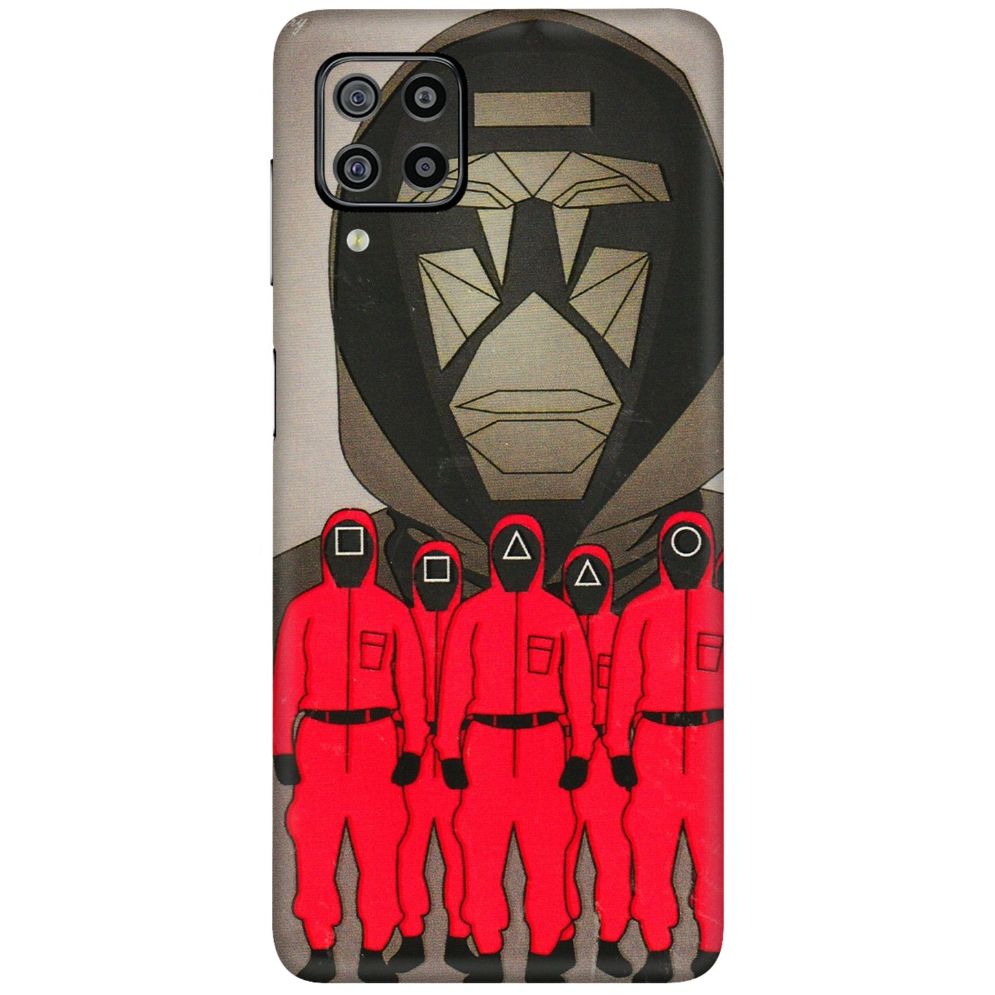 Samsung M/F/Note/Flip and C Phone Skins (All Models) - Squid Game Hero - 3D Embossed Finish (L-245) Samsung Galaxy F22