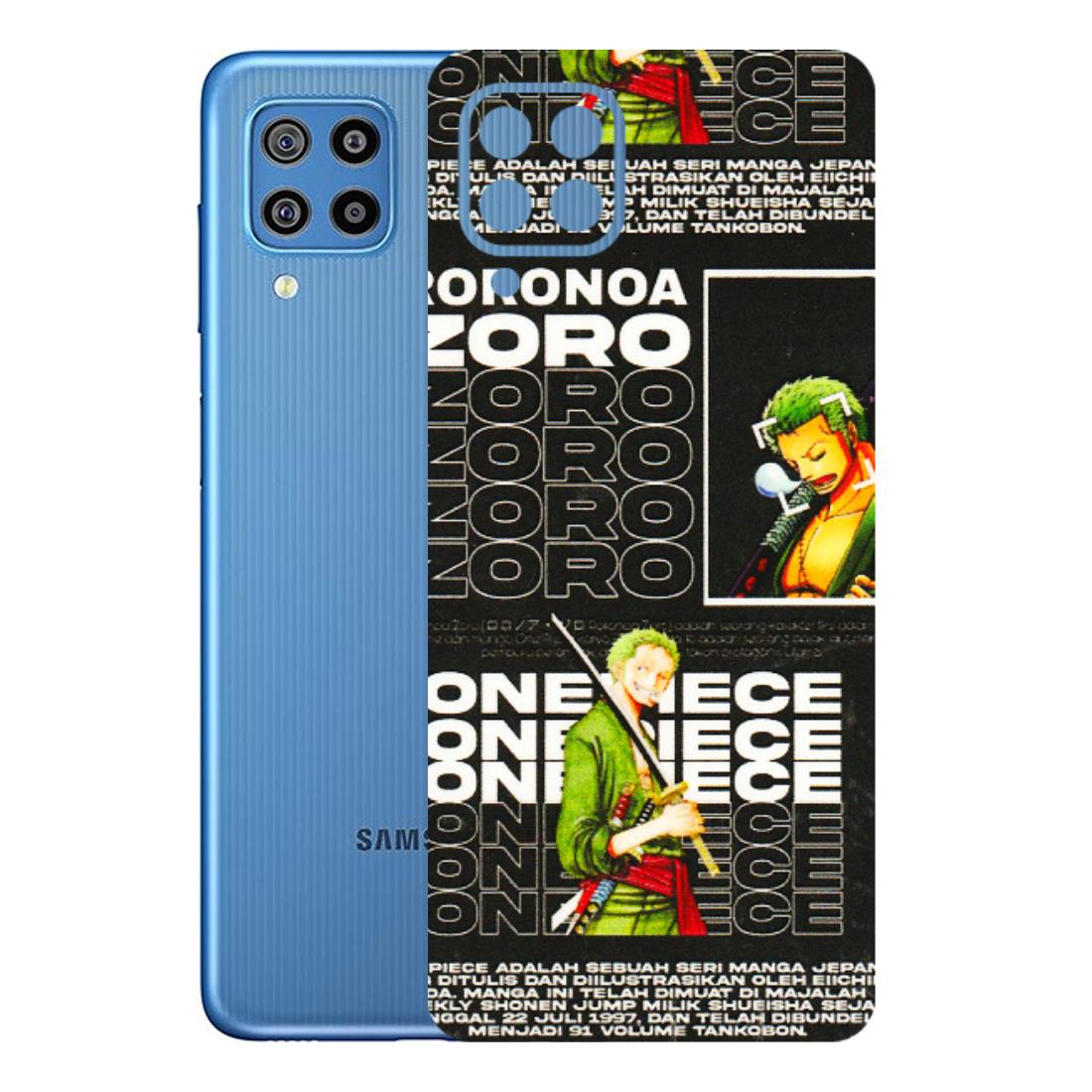 Samsung M/F/Note/Flip and C Phone Skins (All Models) - One Piece Zoro - 3D Embossed Finish (L-250) Samsung Galaxy F22