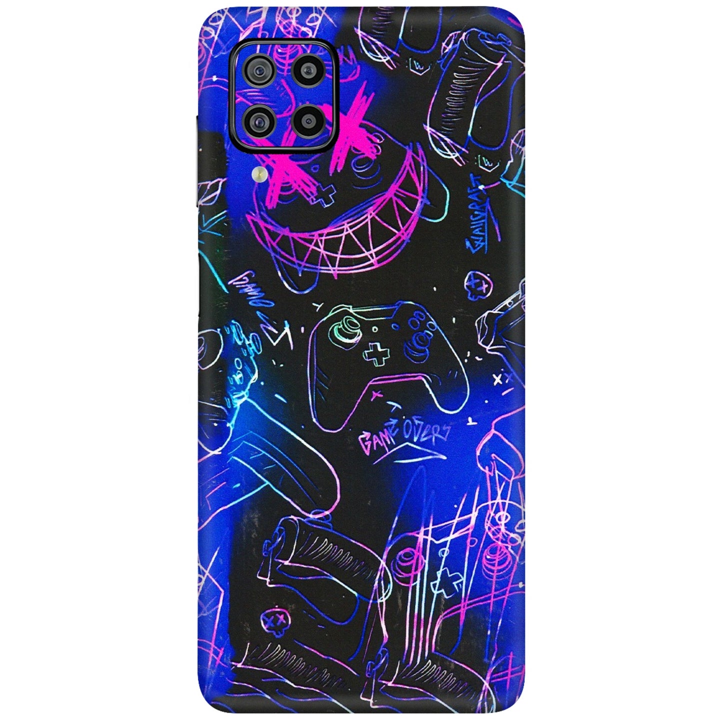 Samsung M/F/Note/Flip and C Phone Skins (All Models) - Gamers Paradise - 3D Embossed Finish (L-258) Samsung Galaxy F22