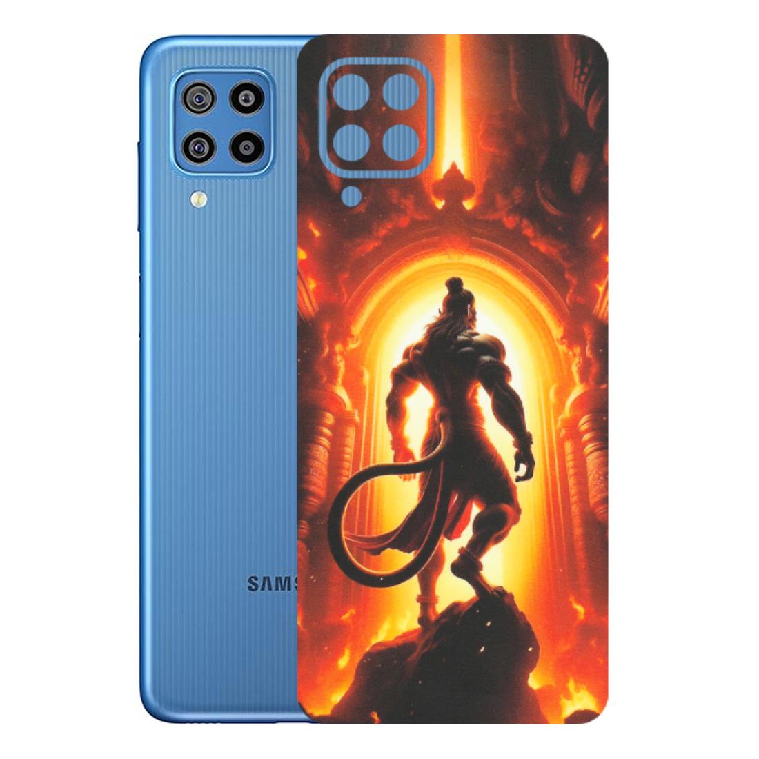 Samsung M/F/Note/Flip and C Phone Skins (All Models) - HanumanJi - Matte Finish (M-06) Samsung Galaxy F22