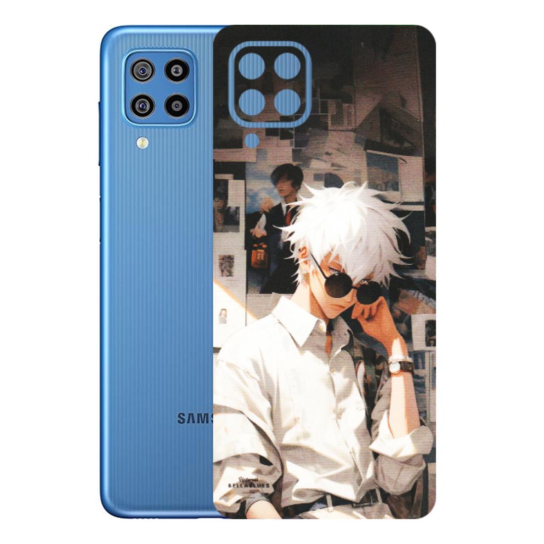 Samsung M/F/Note/Flip and C Phone Skins (All Models) - Gojo Satoru Jujustu Kaisen Anime - Matte Finish (M-156) Samsung Galaxy F22