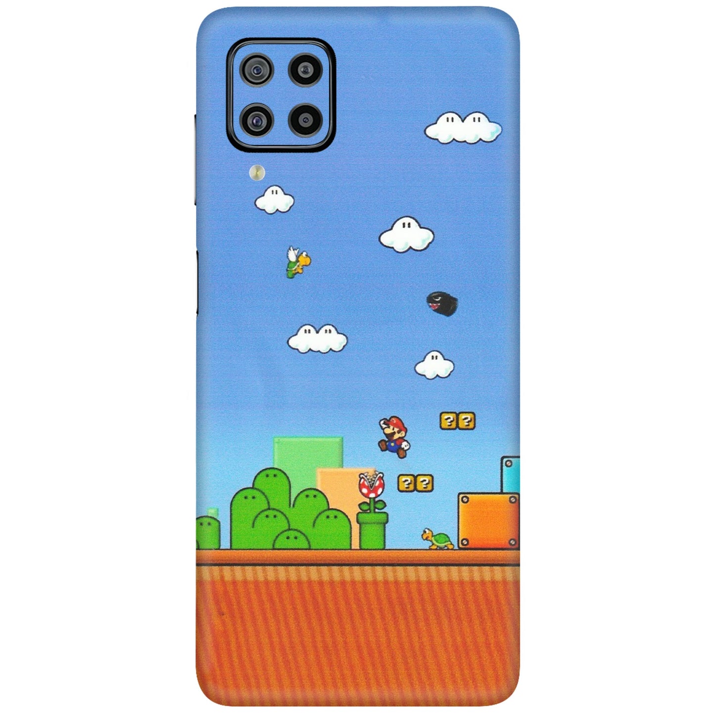 Samsung M/F/Note/Flip and C Phone Skins (All Models) - Mario Game Scene - Matte Finish (M-24) Samsung Galaxy F22