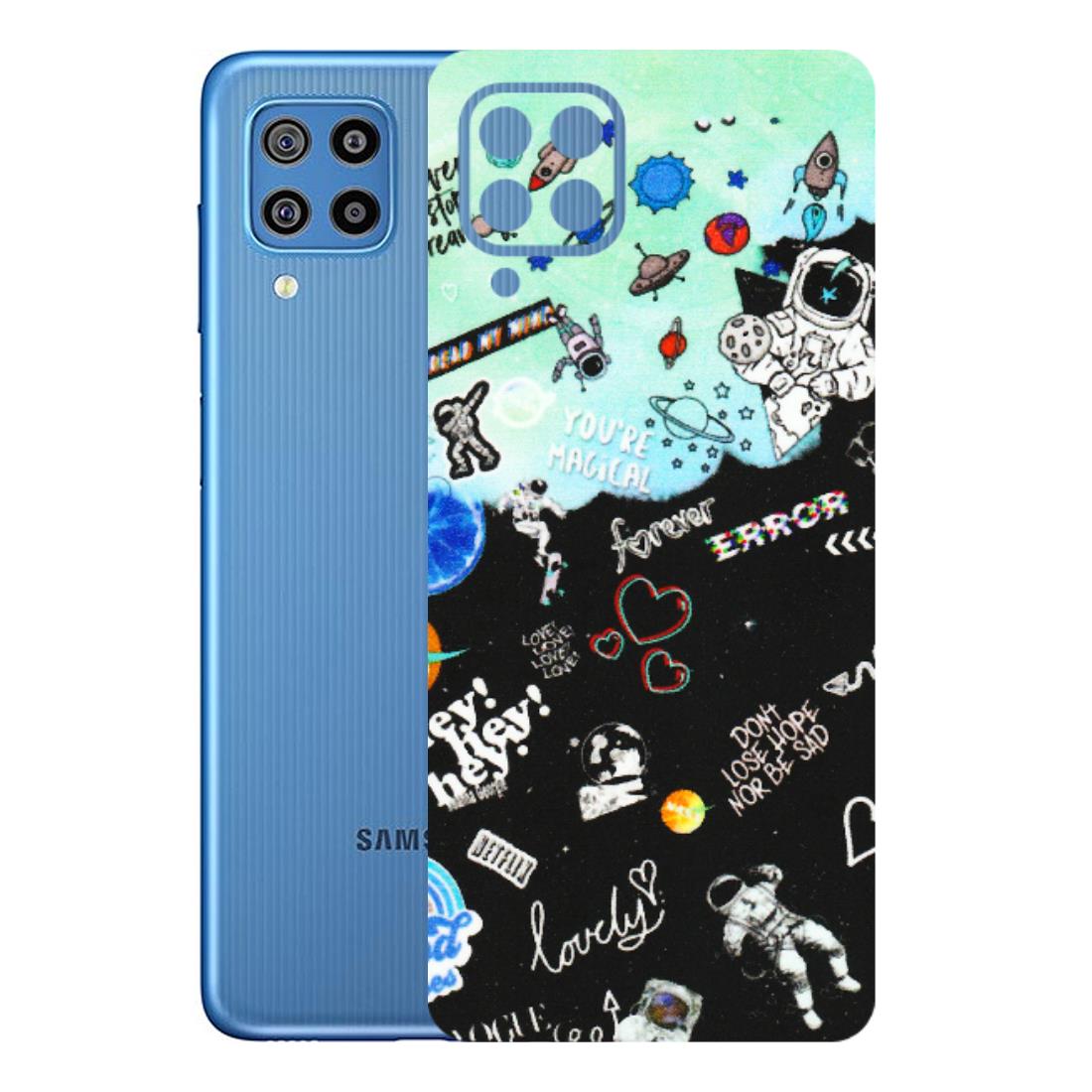 Samsung M/F/Note/Flip and C Phone Skins (All Models) - Living In A Space Dream - Matte Finish (M-46) Samsung Galaxy F22