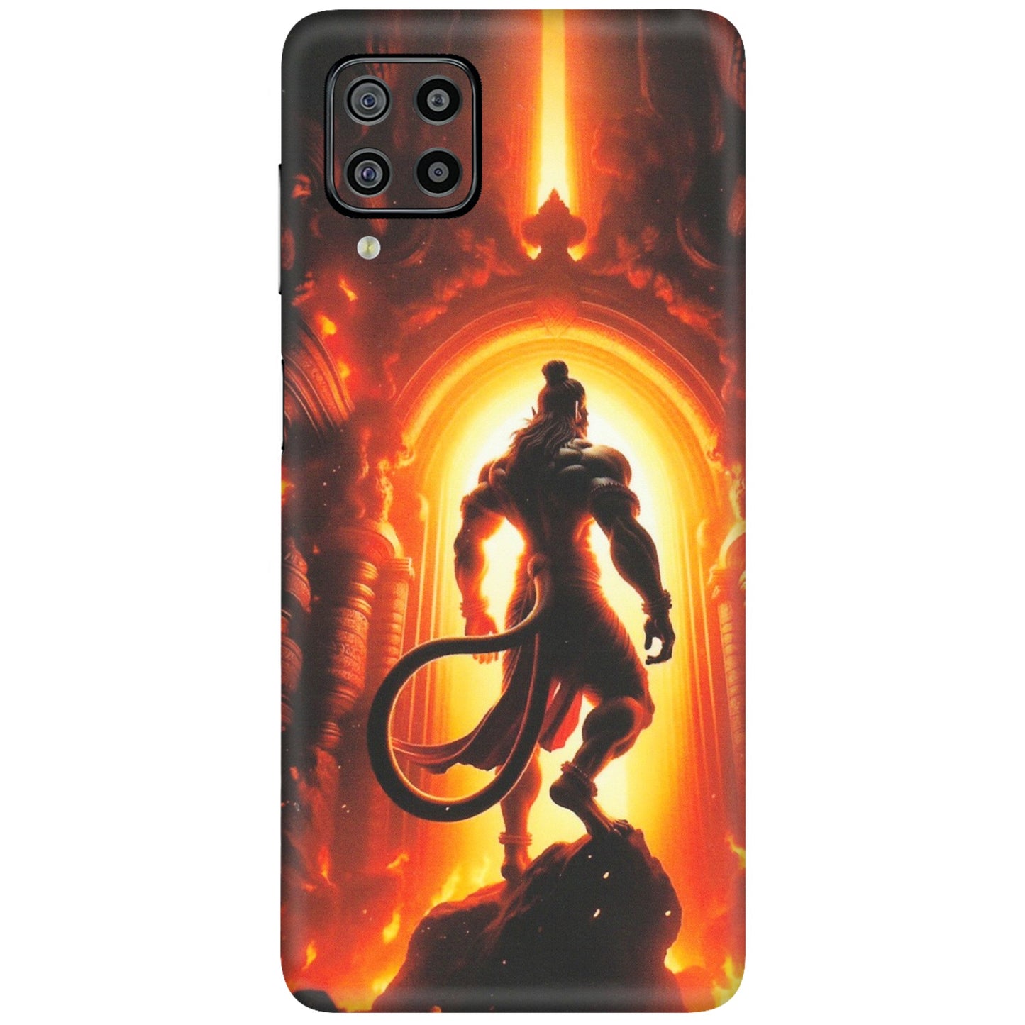 Samsung M/F/Note/Flip and C Phone Skins (All Models) - HanumanJi - Matte Finish (M-06) Samsung Galaxy F22