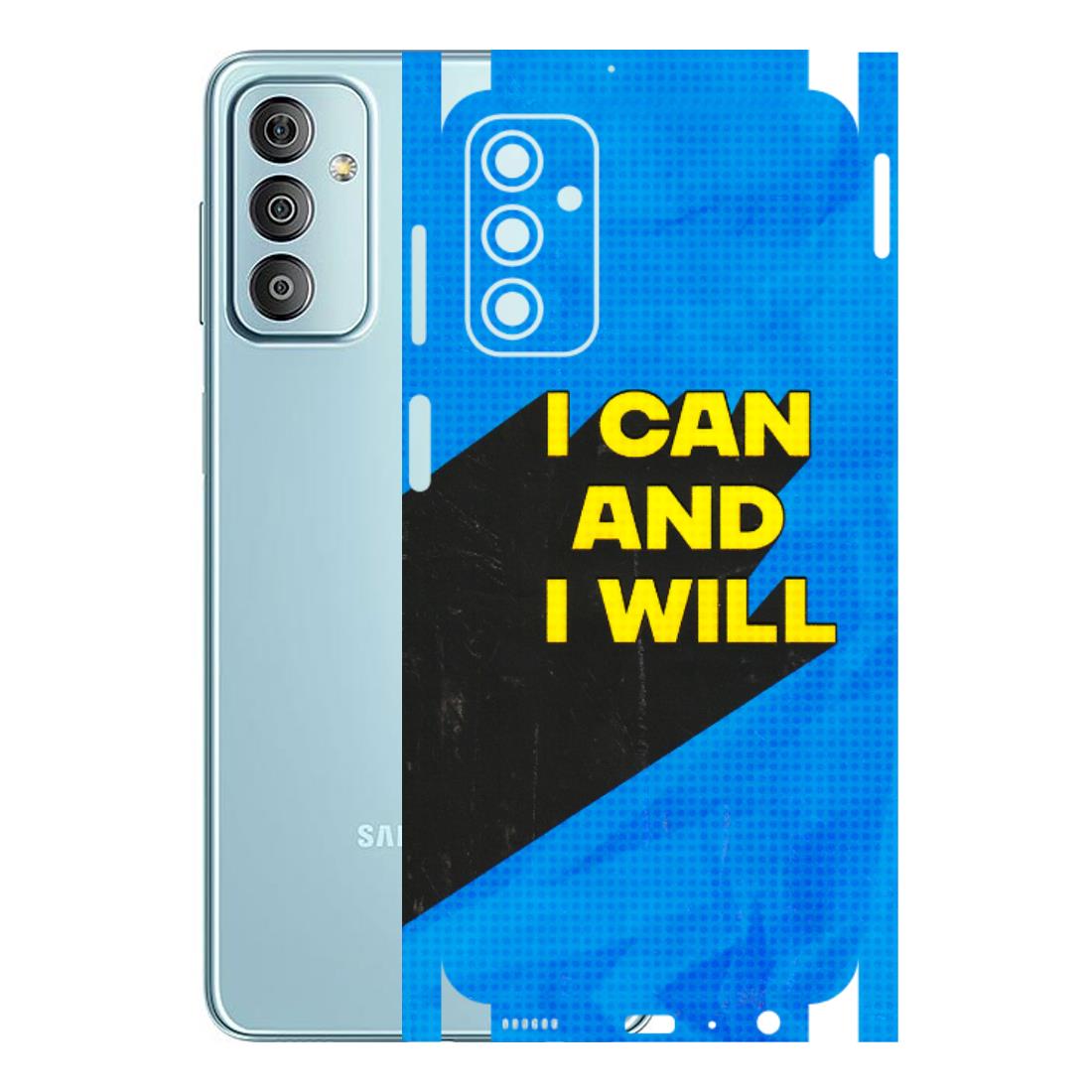 Samsung M/F/Note/Flip and C Phone Skins (All Models) - I Can And I Will - 3D Embossed Finish (L-281) Samsung Galaxy F23