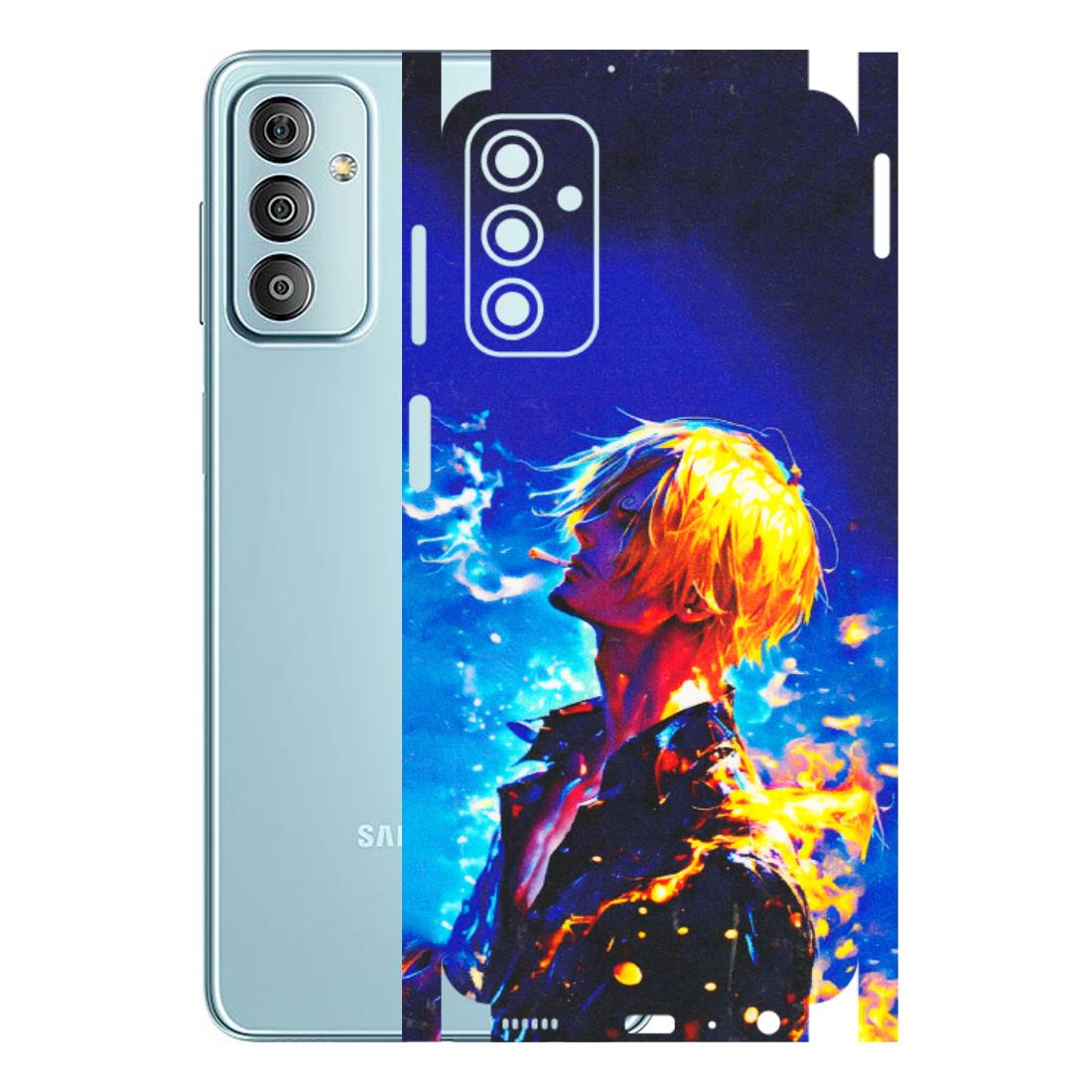 Samsung M/F/Note/Flip and C Phone Skins (All Models) - Sanji Vinsmoke One Piece - 3D Embossed Finish (L-319) Samsung Galaxy F23