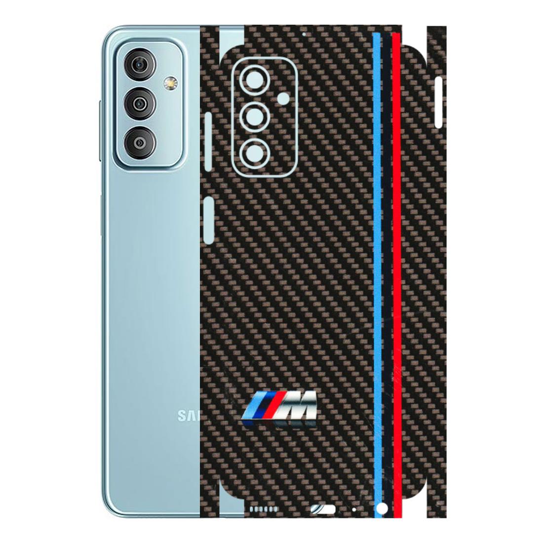 Samsung M/F/Note/Flip and C Phone Skins (All Models) - BM Carbon Fiber Feels - 3D Embossed Finish (L-38) Samsung Galaxy F23