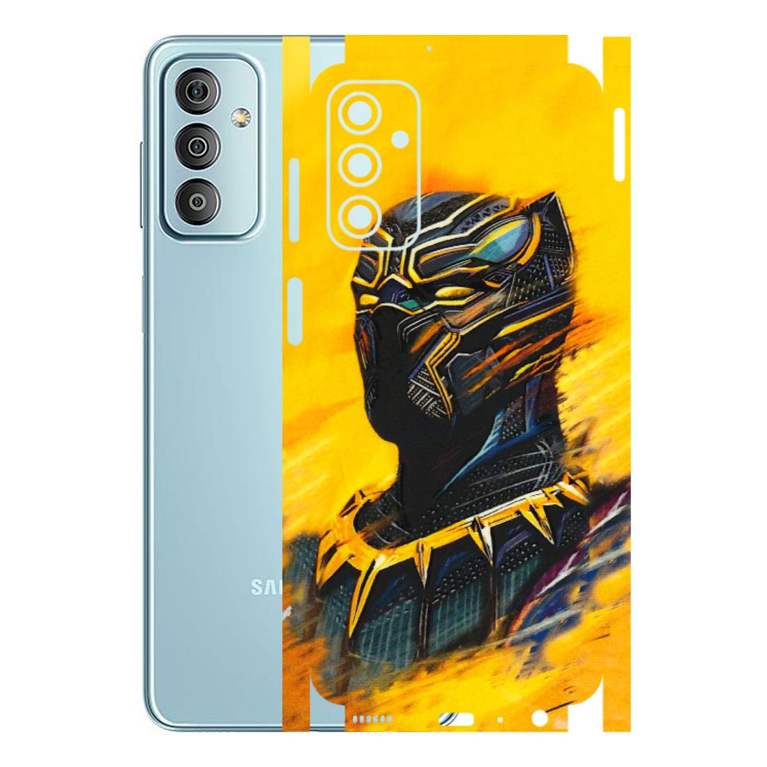 Samsung M/F/Note/Flip and C Phone Skins (All Models) - Yellow Panther - 3D Embossed Finish (L-54) Samsung Galaxy F23