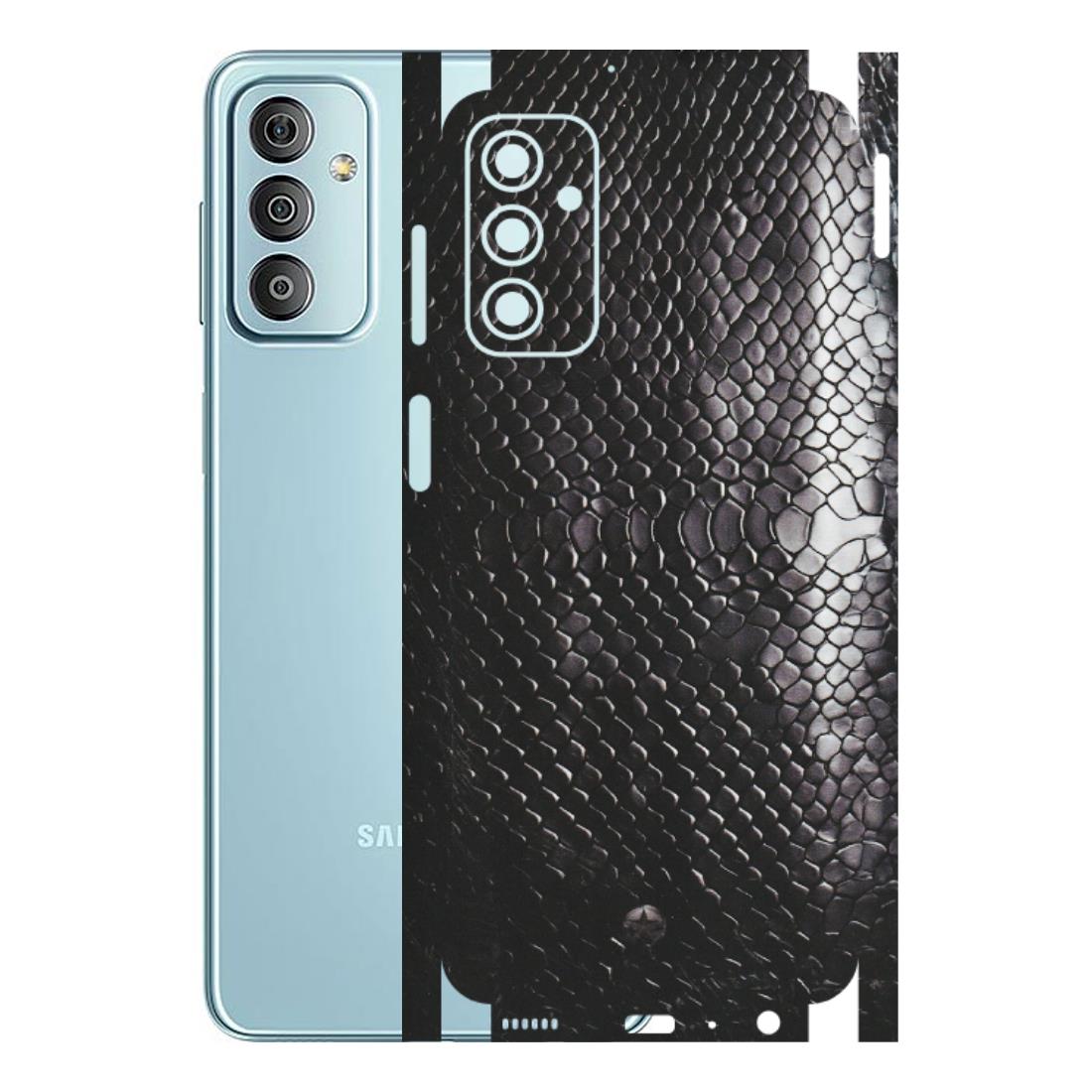 Samsung M/F/Note/Flip and C Phone Skins (All Models) - Black Snack Leather - Matte Finish (M-147) Samsung Galaxy F23