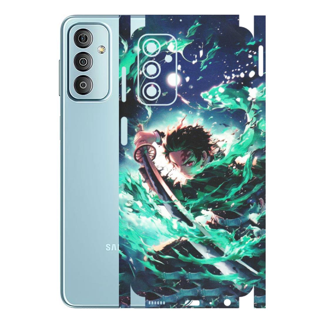 Samsung M/F/Note/Flip and C Phone Skins (All Models) - Sword Fighter Anime - Matte Finish (M-29) Samsung Galaxy F23