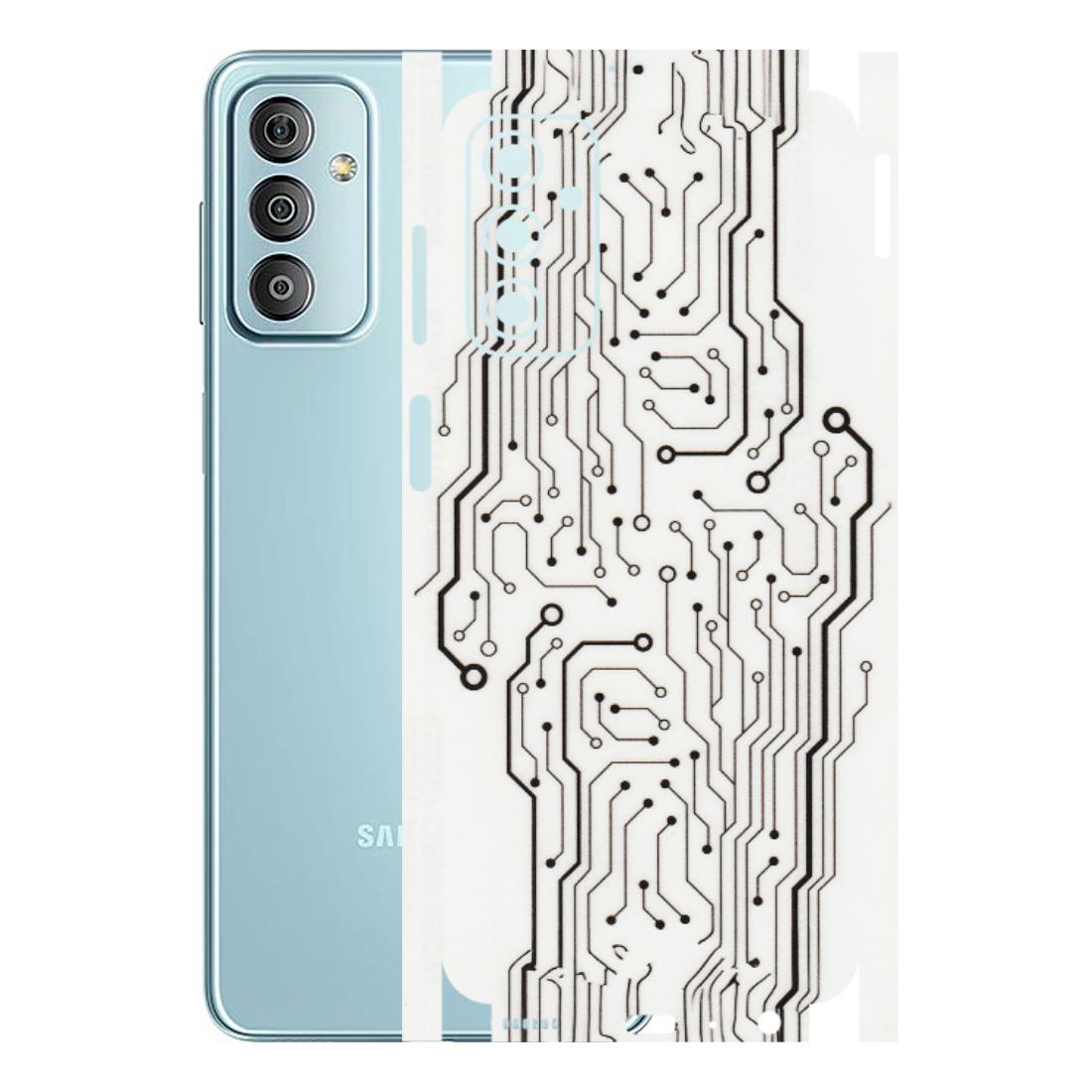 Samsung M/F/Note/Flip and C Phone Skins (All Models) - Tech Circuits - Transparent Finish (T-03) Samsung Galaxy F23