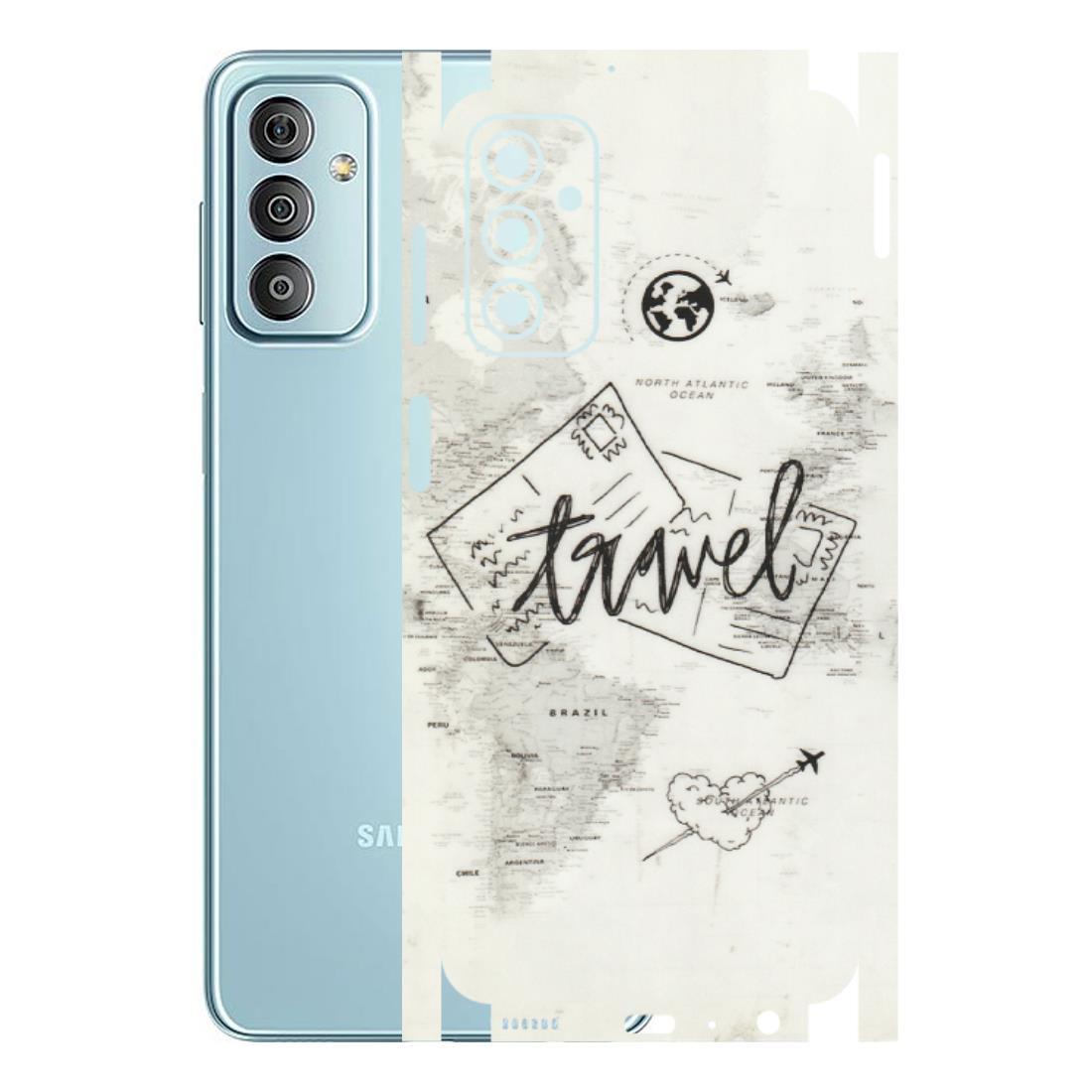 Samsung M/F/Note/Flip and C Phone Skins (All Models) - Travel Ticket - Transparent Finish (T-06) Samsung Galaxy F23