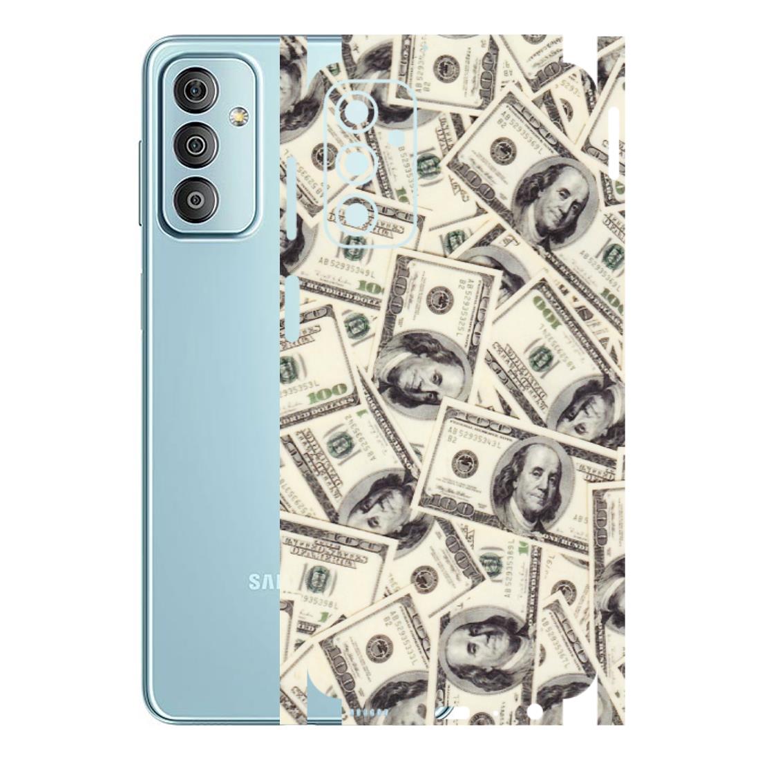 Samsung M/F/Note/Flip and C Phone Skins (All Models) - Dollar Lover - Transparent Finish (T-17) Samsung Galaxy F23