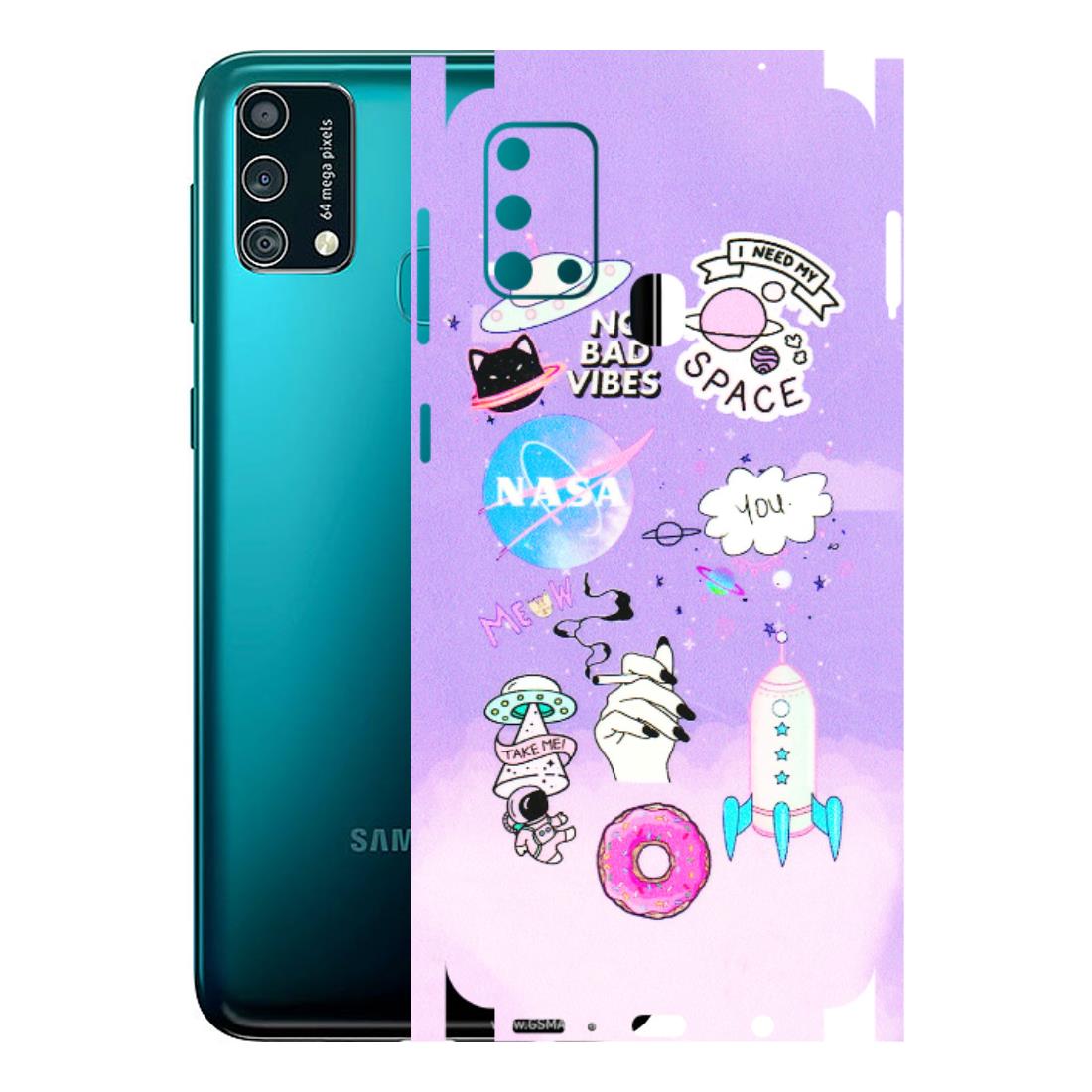 Samsung M/F/Note/Flip and C Phone Skins (All Models) - I Need My Nasa Skin - 3D Embossed Finish (L-149) Samsung Galaxy F41