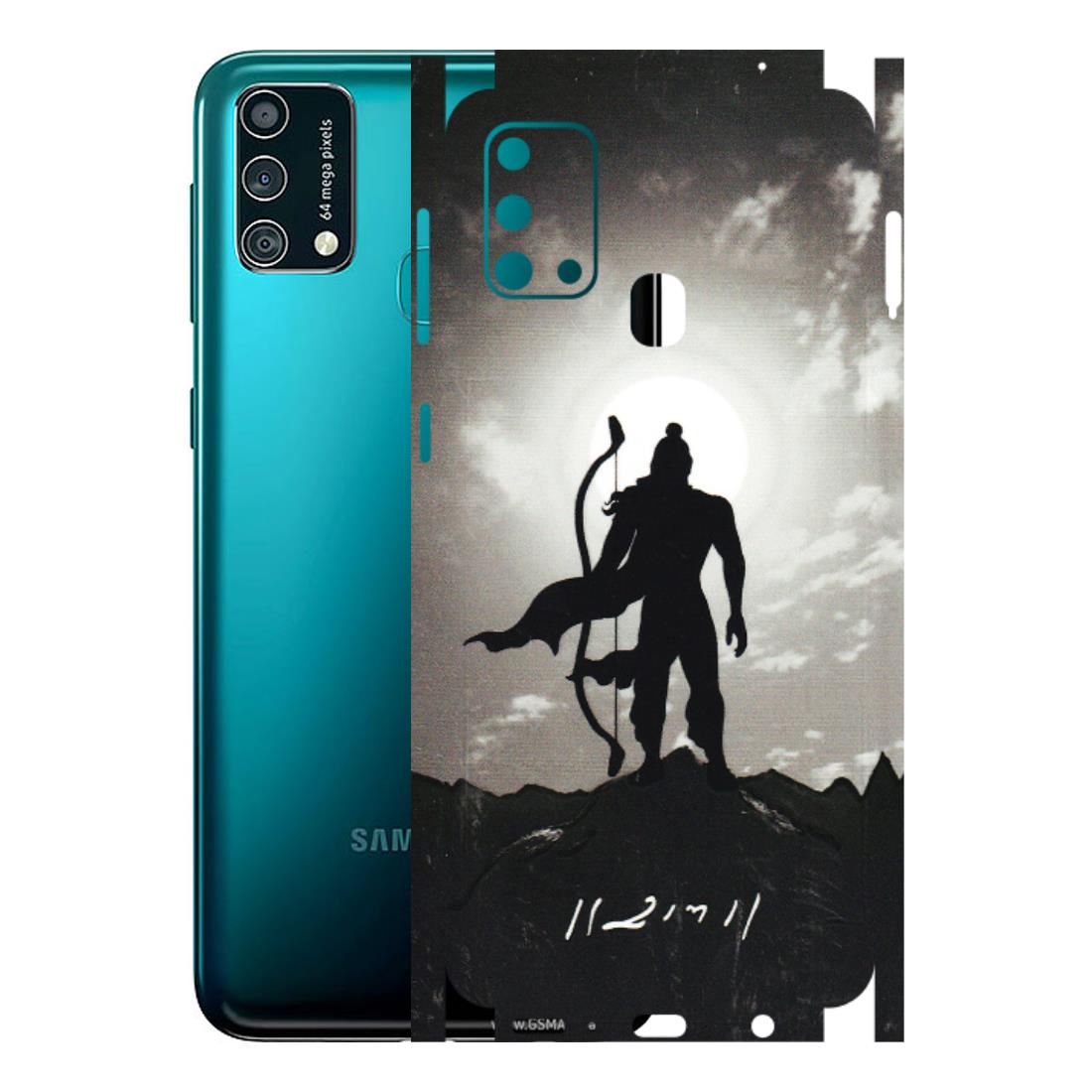 Samsung M/F/Note/Flip and C Phone Skins (All Models) - Jai Siya Ram - 3D Embossed Finish (L-200) Samsung Galaxy F41