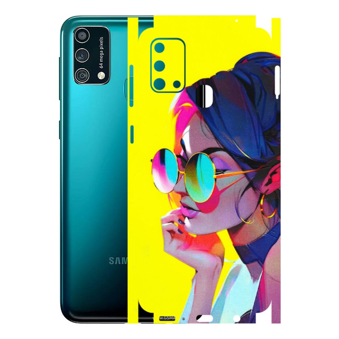 Samsung M/F/Note/Flip and C Phone Skins (All Models) - Bold Stylish Girl - 3D Embossed Finish (L-222) Samsung Galaxy F41