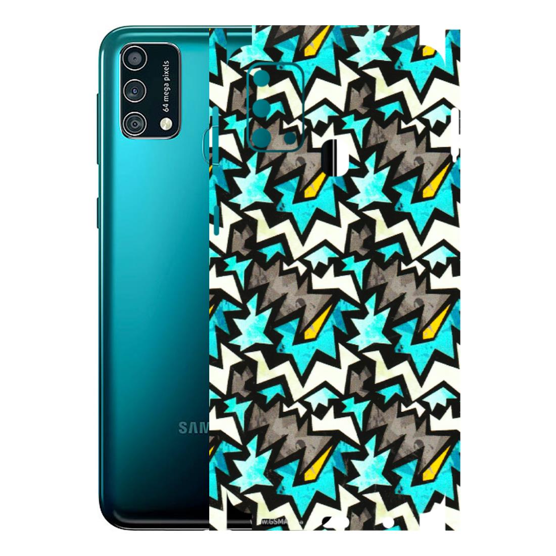 Samsung M/F/Note/Flip and C Phone Skins (All Models) - Funky Zig Zag - 3D Embossed Finish (L-223) Samsung Galaxy F41