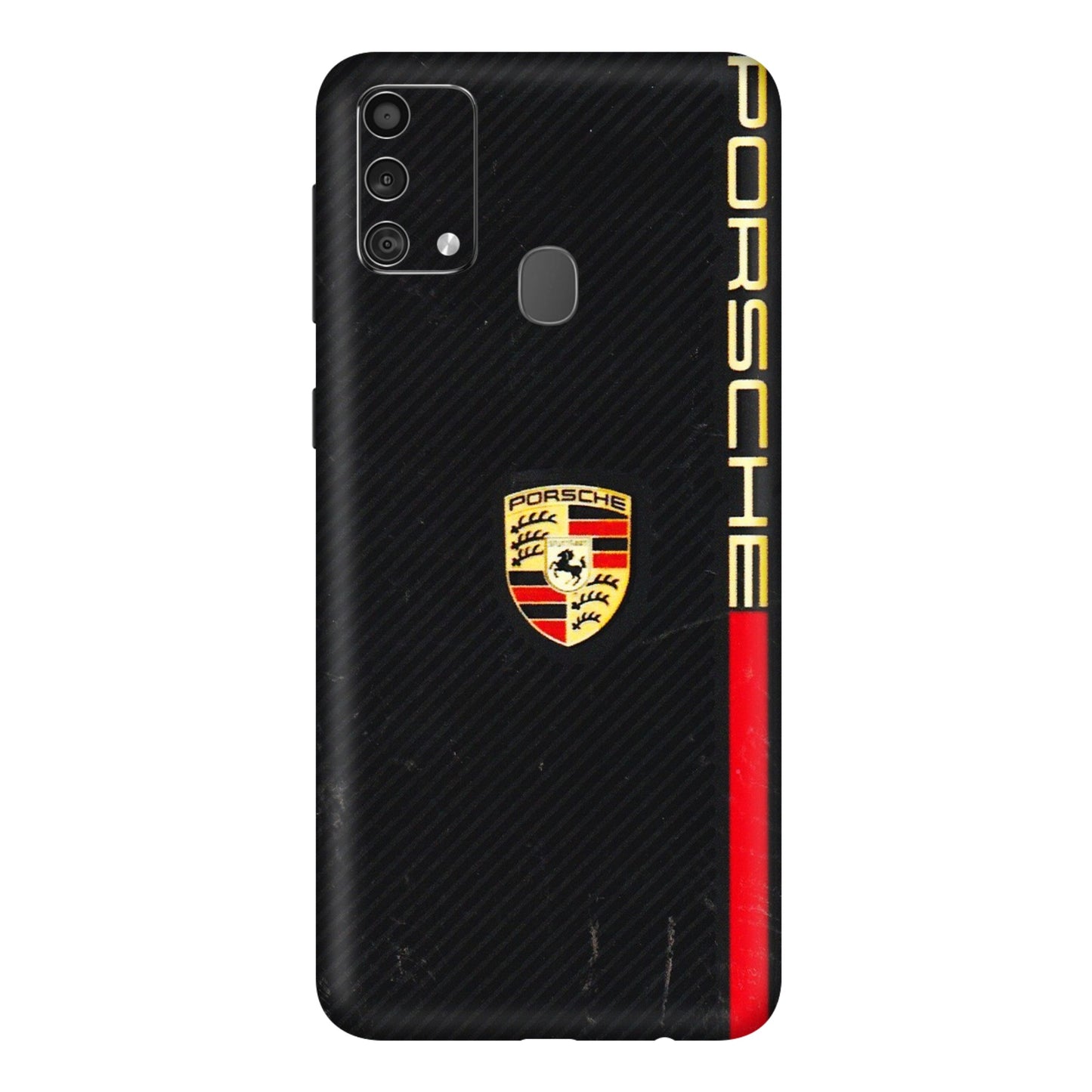 Samsung M/F/Note/Flip and C Phone Skins (All Models) - Premium Porsche - 3D Embossed Finish (L-225) Samsung Galaxy F41