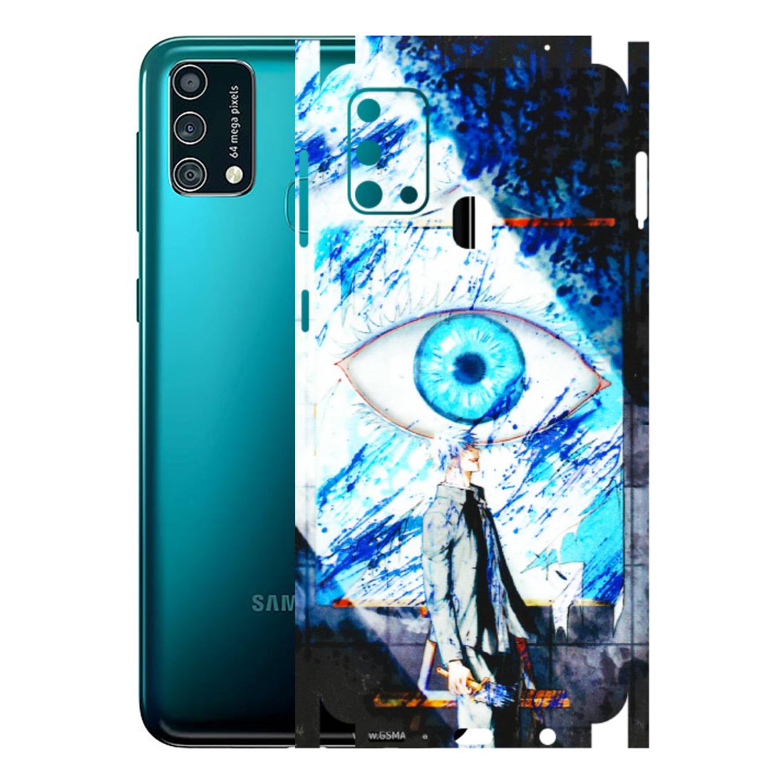 Samsung M/F/Note/Flip and C Phone Skins (All Models) - Gojo Satoru evil eye - 3D Embossed Finish (L-239) Samsung Galaxy F41