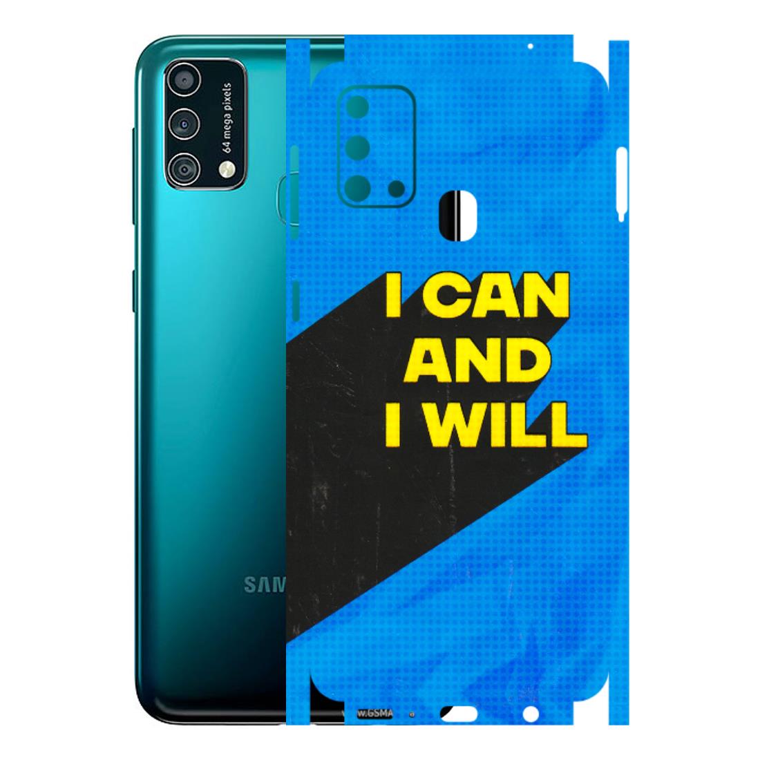 Samsung M/F/Note/Flip and C Phone Skins (All Models) - I Can And I Will - 3D Embossed Finish (L-281) Samsung Galaxy F41