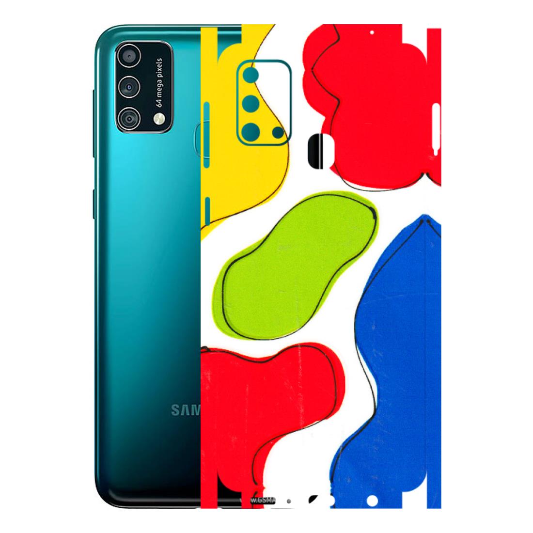 Samsung M/F/Note/Flip and C Phone Skins (All Models) - RGB Colour Paint - 3D Embossed Finish (L-284) Samsung Galaxy F41