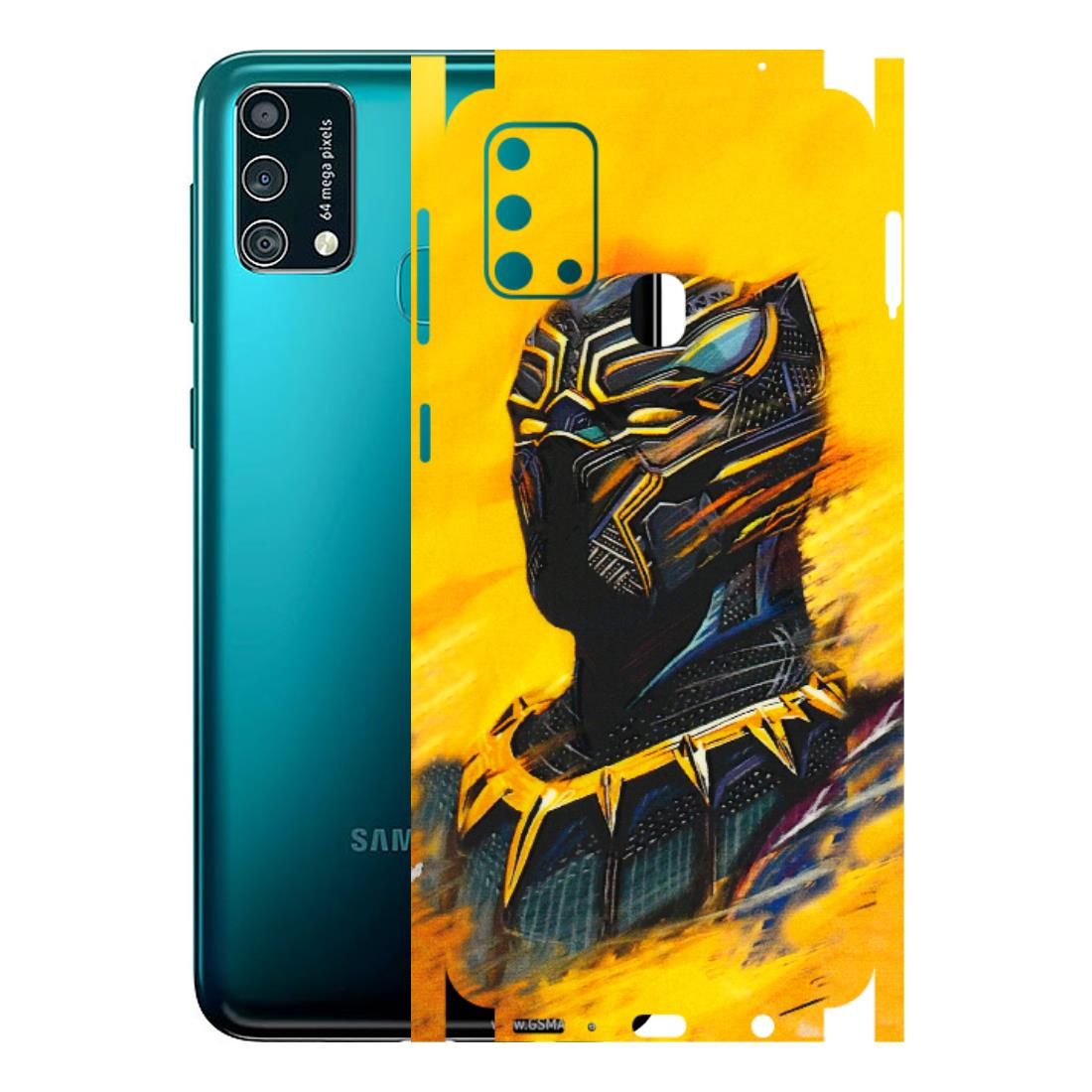Samsung M/F/Note/Flip and C Phone Skins (All Models) - Yellow Panther - 3D Embossed Finish (L-54) Samsung Galaxy F41