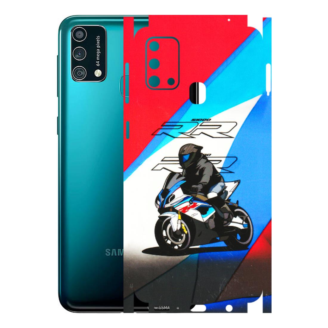 Samsung M/F/Note/Flip and C Phone Skins (All Models) - Bikers Love - 3D Embossed Finish (L-58) Samsung Galaxy F41