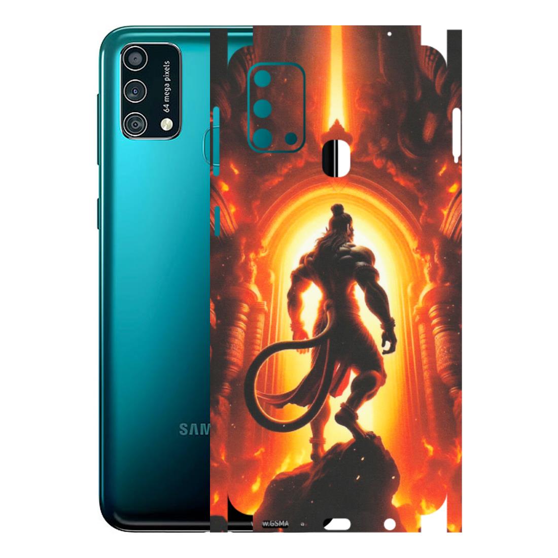 Samsung M/F/Note/Flip and C Phone Skins (All Models) - HanumanJi - Matte Finish (M-06) Samsung Galaxy F41