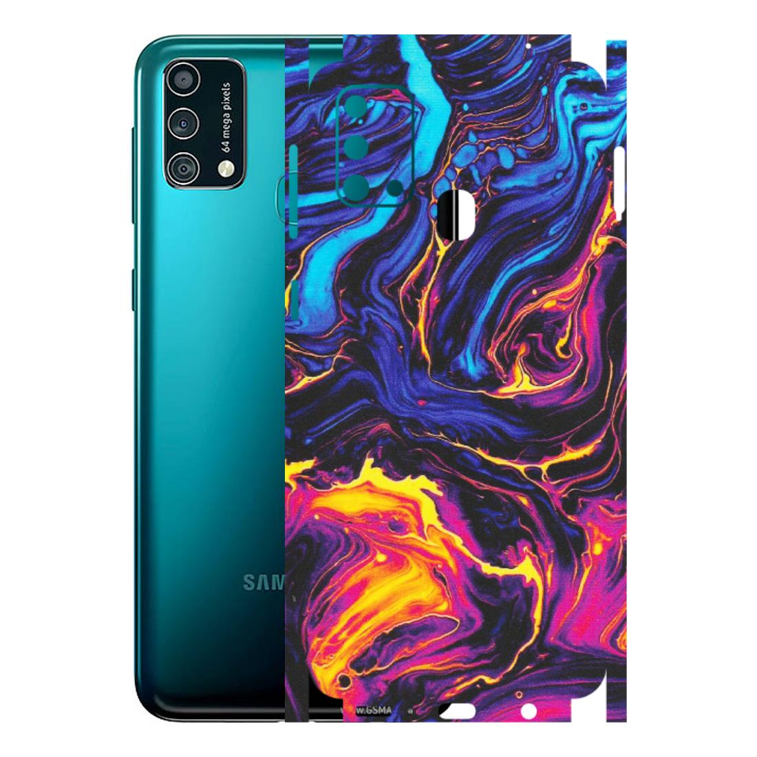 Samsung M/F/Note/Flip and C Phone Skins (All Models) - Abstract Paint Classy - Matte Finish (M-15) Samsung Galaxy F41