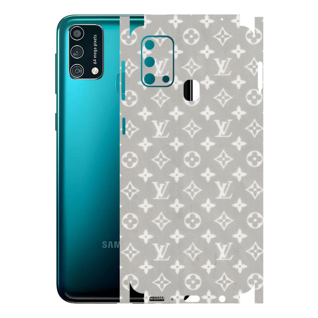 Samsung M/F/Note/Flip and C Phone Skins (All Models) - Luxury Brands Logo - Transparent Finish (T-07) Samsung Galaxy F41