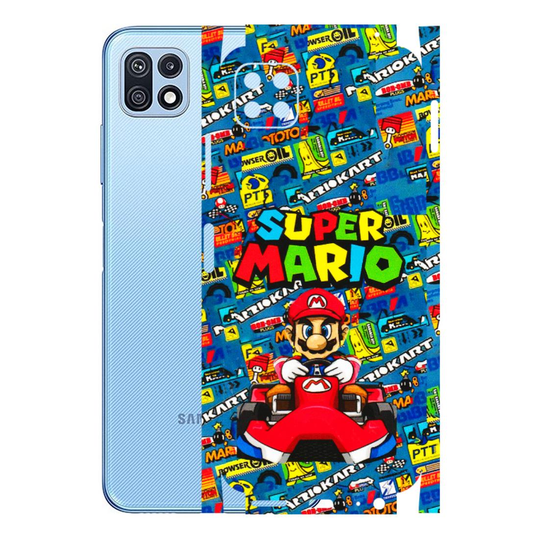 Samsung M/F/Note/Flip and C Phone Skins (All Models) - Super Mario Kart - 3D Embossed Finish (L-140) Samsung Galaxy F42 (5G)