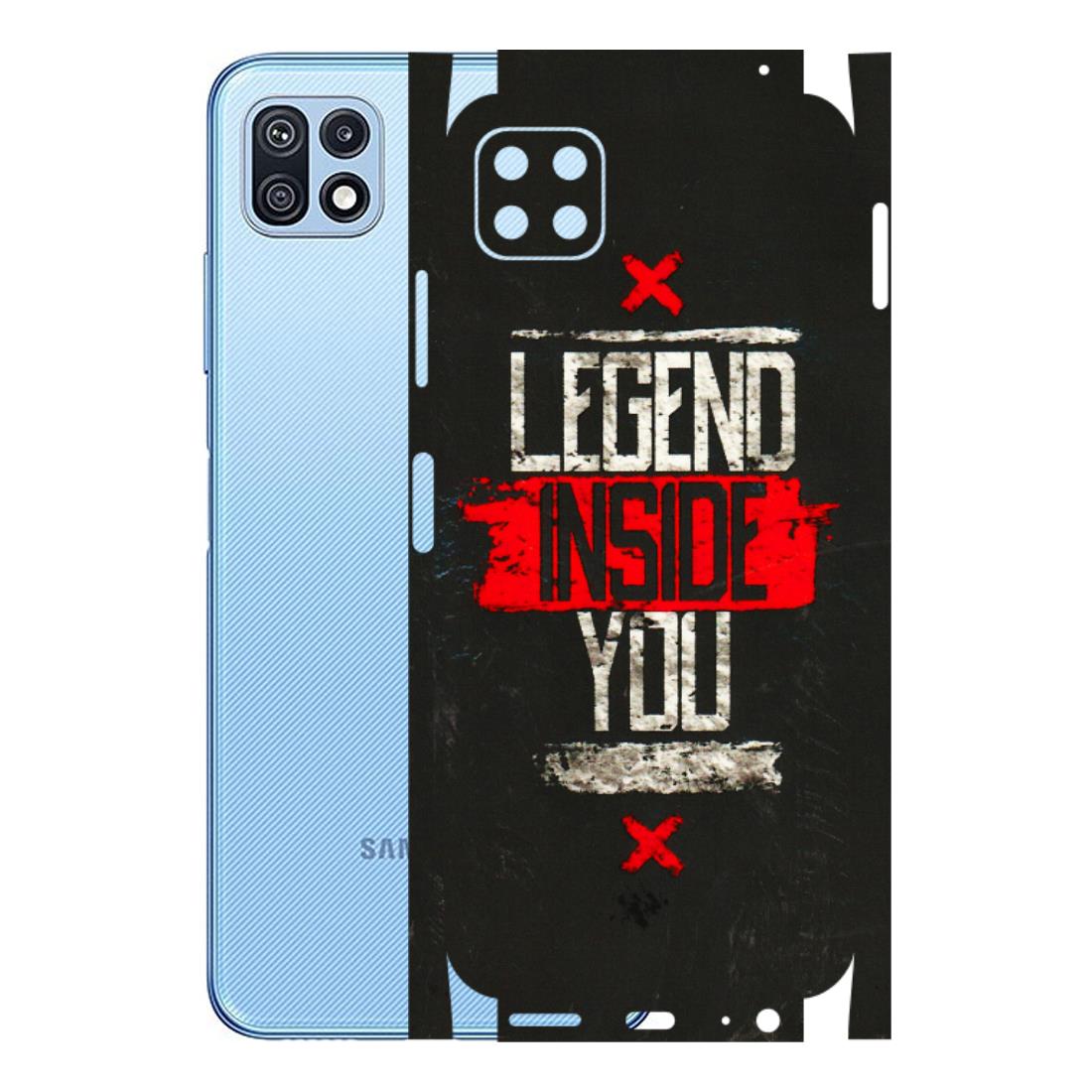 Samsung M/F/Note/Flip and C Phone Skins (All Models) - Legend Inside You - 3D Embossed Finish (L-186) Samsung Galaxy F42 (5G)