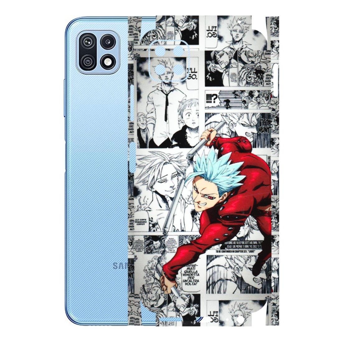 Samsung M/F/Note/Flip and C Phone Skins (All Models) - Anime Comic - 3D Embossed Finish (L-192) Samsung Galaxy F42 (5G)