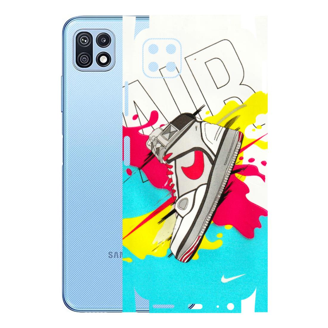 Samsung M/F/Note/Flip and C Phone Skins (All Models) - Sneaker - 3D Embossed Finish (L-207) Samsung Galaxy F42 (5G)