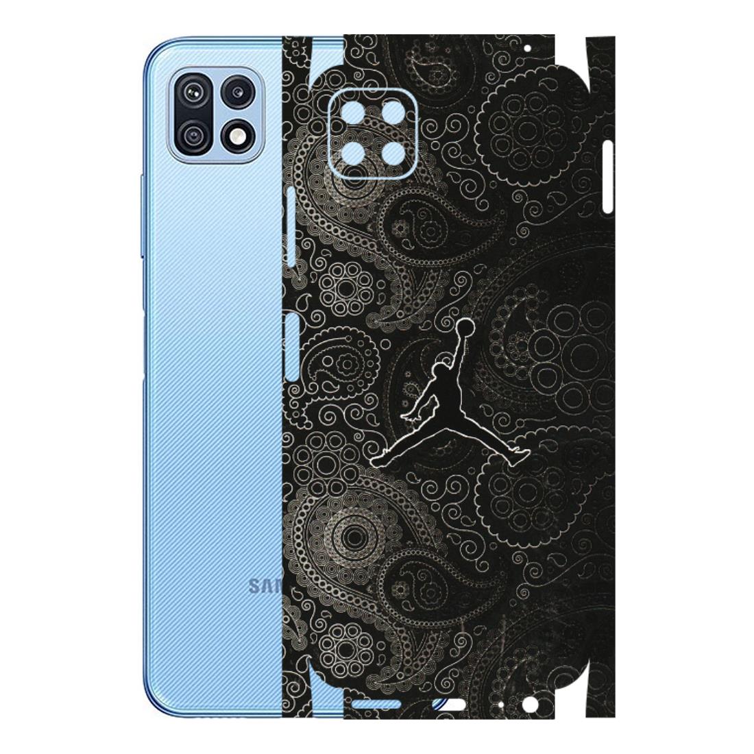 Samsung M/F/Note/Flip and C Phone Skins (All Models) - Basketball Player Artwork - 3D Embossed Finish (L-215) Samsung Galaxy F42 (5G)