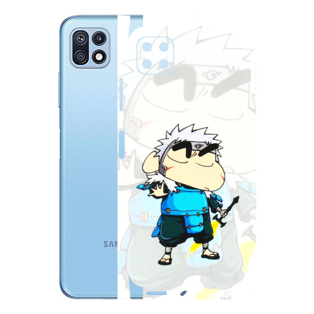 Samsung M/F/Note/Flip and C Phone Skins (All Models) - Angry Young Shinchan - 3D Embossed Finish (L-226) Samsung Galaxy F42 (5G)