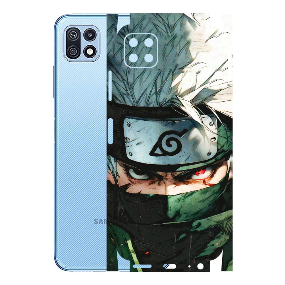 Samsung M/F/Note/Flip and C Phone Skins (All Models) - Kakashi Red Eye Focus - 3D Embossed Finish (L-227) Samsung Galaxy F42 (5G)