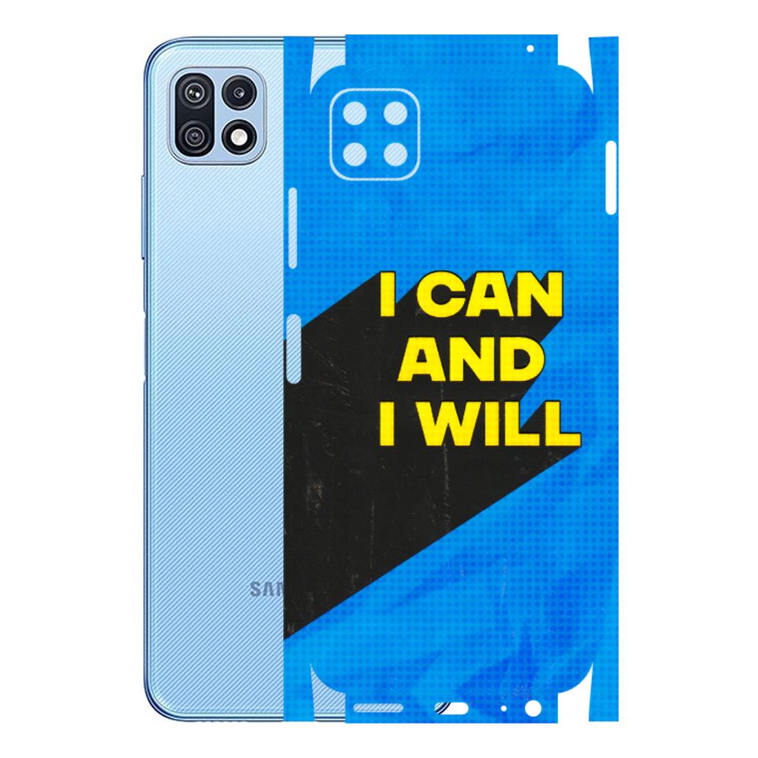 Samsung M/F/Note/Flip and C Phone Skins (All Models) - I Can And I Will - 3D Embossed Finish (L-281) Samsung Galaxy F42 (5G)