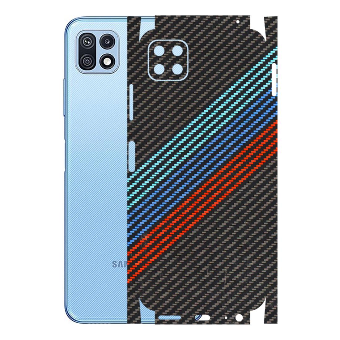Samsung M/F/Note/Flip and C Phone Skins (All Models) - Carbon BM - 3D Embossed Finish (L-302) Samsung Galaxy F42 (5G)