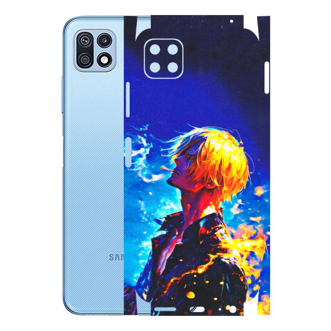 Samsung M/F/Note/Flip and C Phone Skins (All Models) - Sanji Vinsmoke One Piece - 3D Embossed Finish (L-319) Samsung Galaxy F42 (5G)
