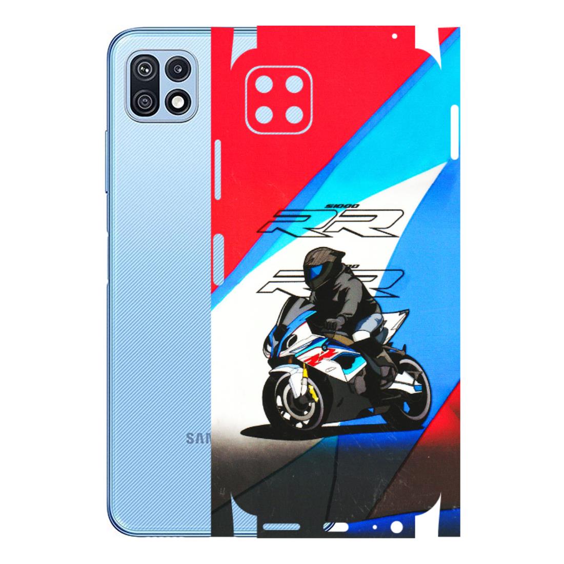 Samsung M/F/Note/Flip and C Phone Skins (All Models) - Bikers Love - 3D Embossed Finish (L-58) Samsung Galaxy F42 (5G)
