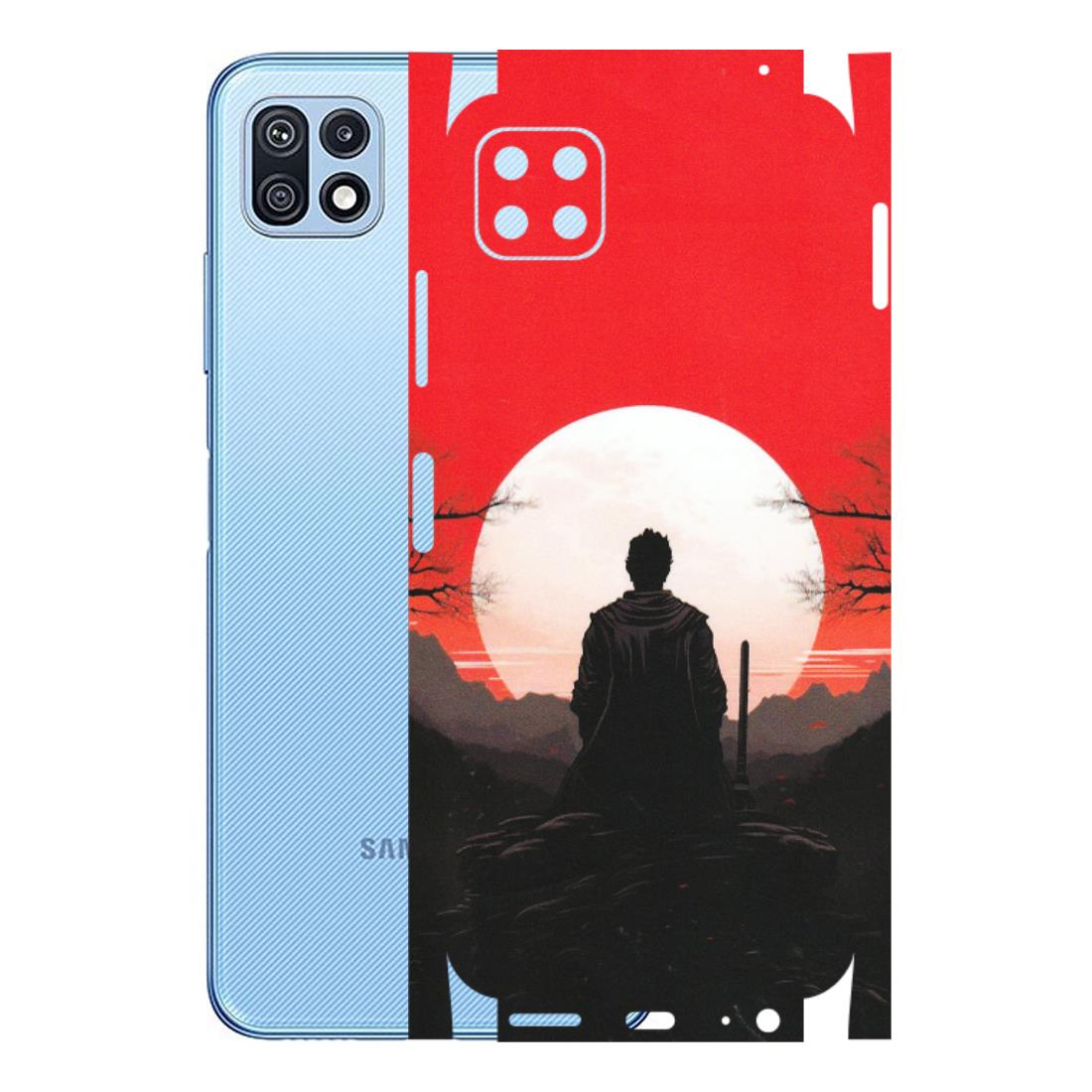 Samsung M/F/Note/Flip and C Phone Skins (All Models) - Samurai Anime - Matte Finish (M-141) Samsung Galaxy F42 (5G)