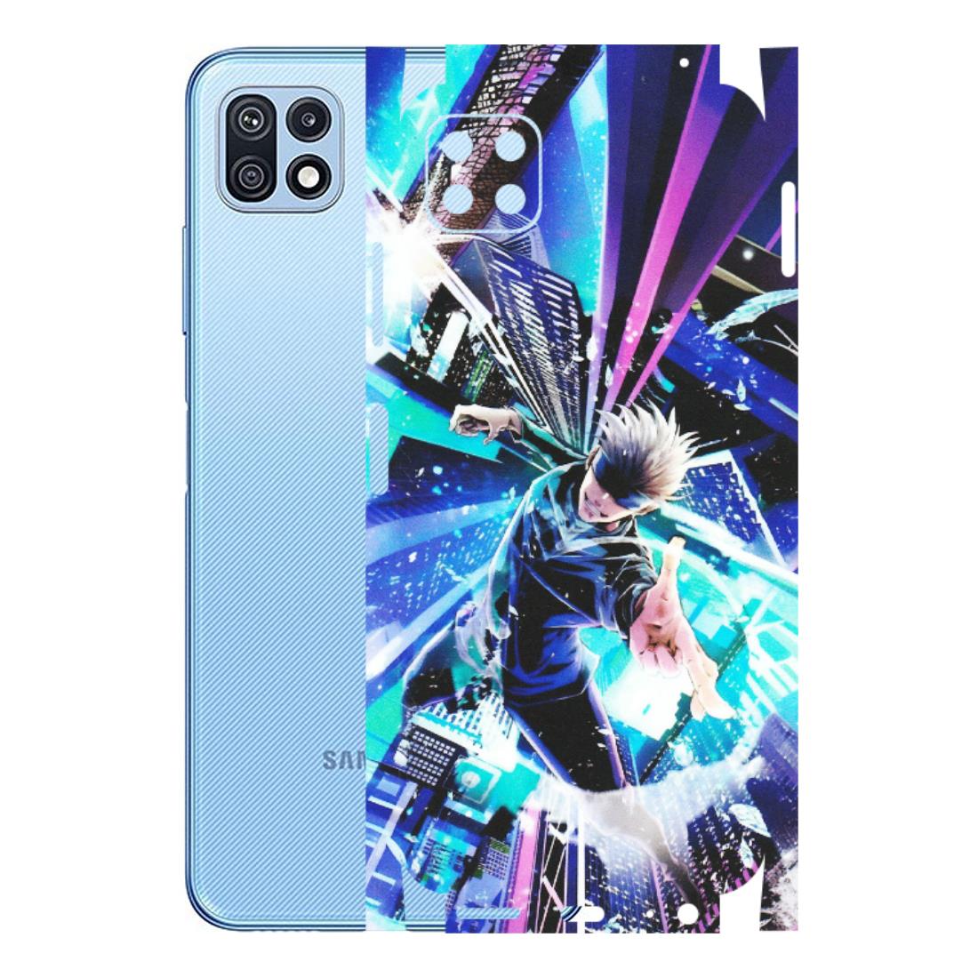 Samsung M/F/Note/Flip and C Phone Skins (All Models) - Manga Action Jujustu Kaisen Anime - Matte Finish (M-155) Samsung Galaxy F42 (5G)
