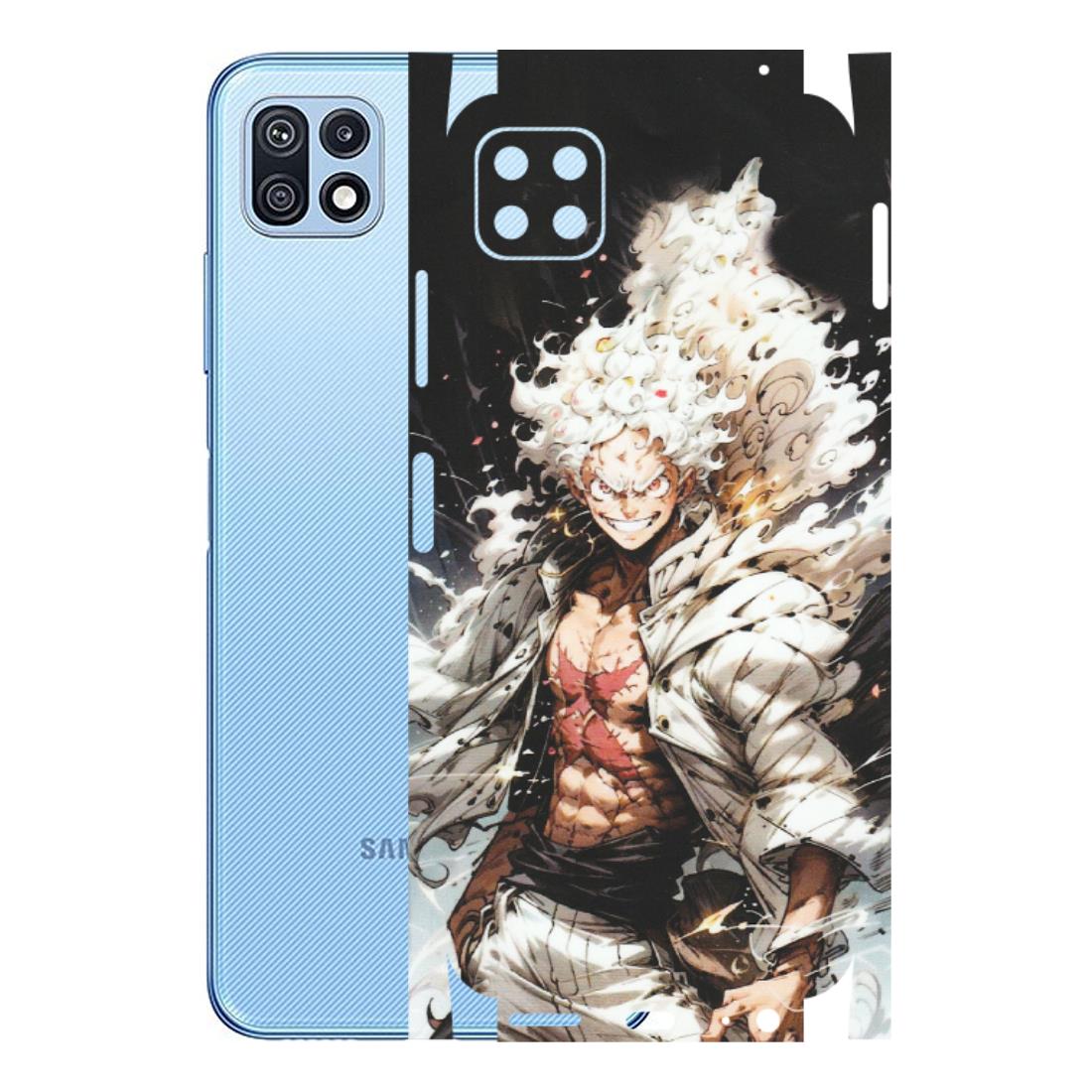 Samsung M/F/Note/Flip and C Phone Skins (All Models) - Anime Angry Classy Character - Matte Finish (M-34) Samsung Galaxy F42 (5G)