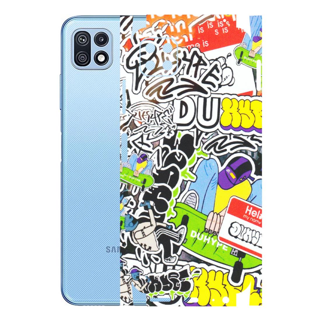 Samsung M/F/Note/Flip and C Phone Skins (All Models) - Dope Graffiti - Matte Finish (M-61) Samsung Galaxy F42 (5G)