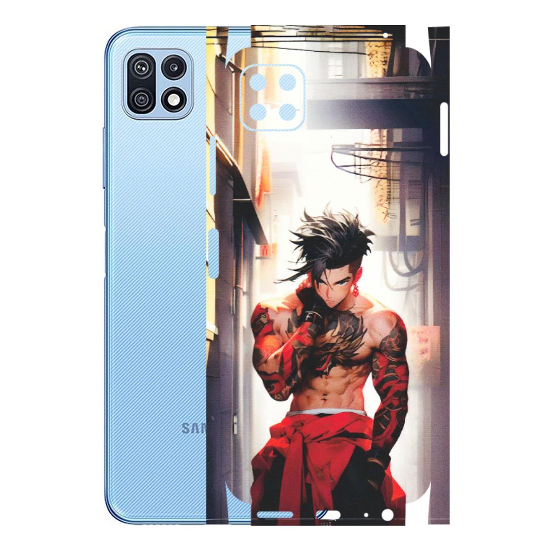 Samsung M/F/Note/Flip and C Phone Skins (All Models) - In the streets of Japan - Matte Finish (M-77) Samsung Galaxy F42 (5G)