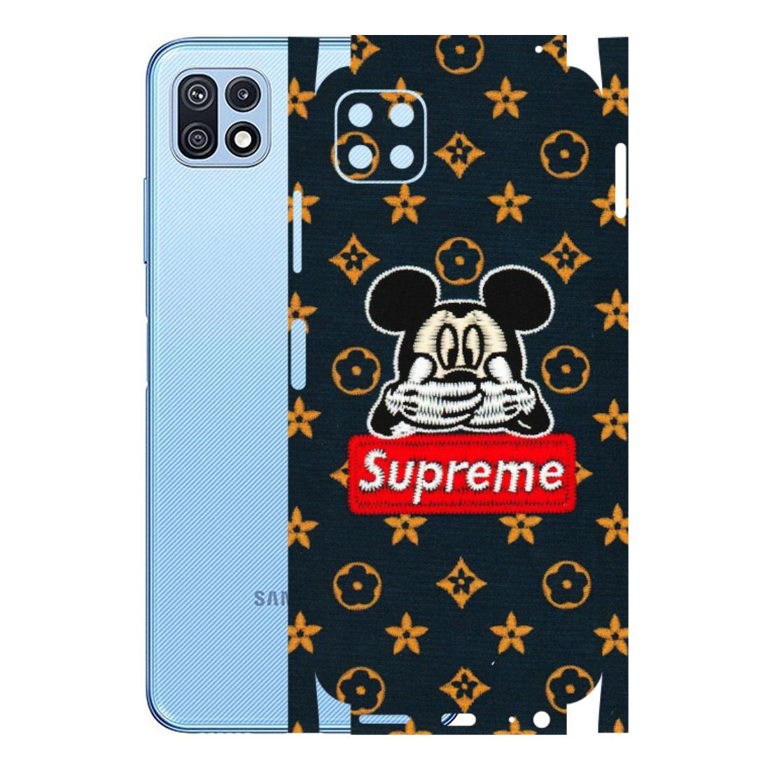 Samsung M/F/Note/Flip and C Phone Skins (All Models) - Mickey Supreme - Matte Finish (M-83) Samsung Galaxy F42 (5G)