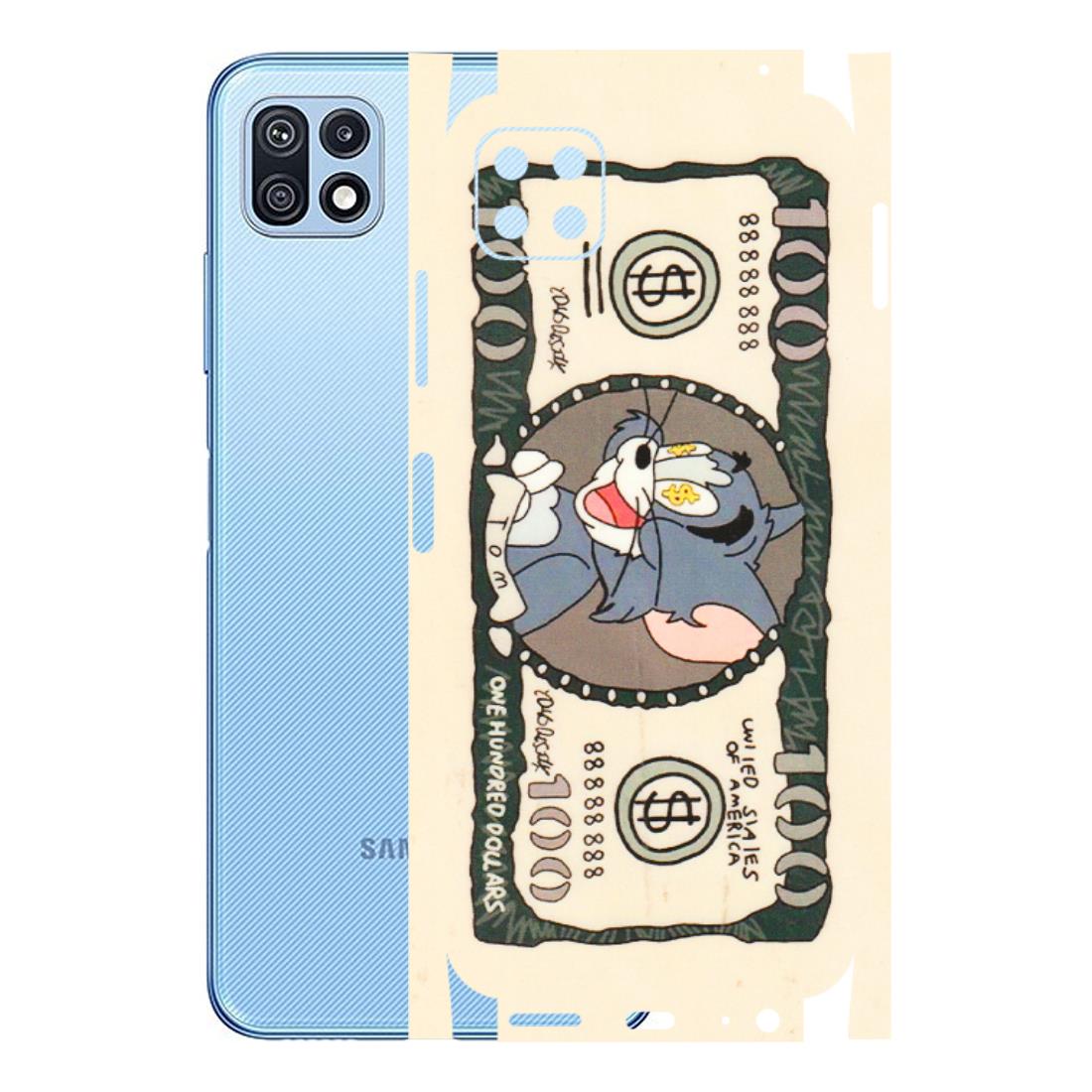 Samsung M/F/Note/Flip and C Phone Skins (All Models) - One Hundred Dollar Tom - Transparent Finish (T-16) Samsung Galaxy F42 (5G)